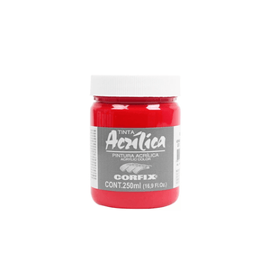 TINTA ACRILICA 250ML GR.2  57 VERMELHO CHINA