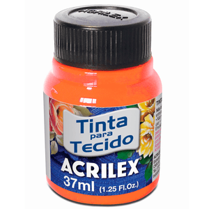 TINTA TECIDO FLUORESCENTE 37ML 108 AMARELO OURO