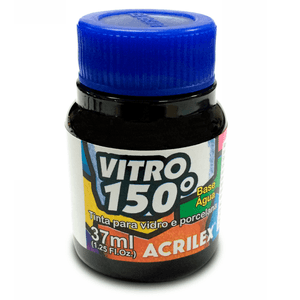 TINTA VITRO 150º BASE AGUA 37ML 520 PRETO