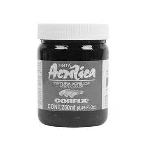 TINTA ACRILICA 250ML GR.1  65 PRETO