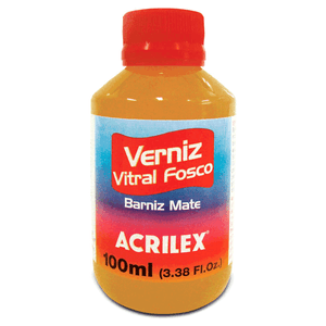 VERNIZ VITRAL FOSCO 100ML 806 REF.08410 INCOLOR