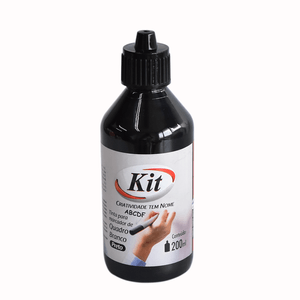 TINTA P/MARCADOR P/QUADRO BRANCO 200ML PRETO