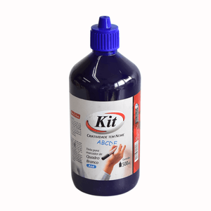 TINTA P/MARCADOR P/QUADRO BRANCO 500ML AZUL