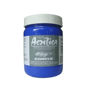 TINTA ACRILICA 250ML GR.1  68 AZUL ULTRAMAR