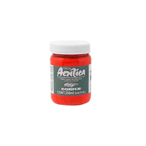 TINTA ACRILICA 250ML GR.1  56 VERMELHO FRANCES