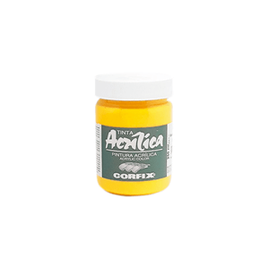 TINTA ACRILICA 250ML GR.1 51 AMARELO ESCURO