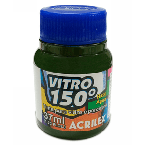 TINTA VITRO 150º BASE AGUA 37ML 513 VERDE MUSGO