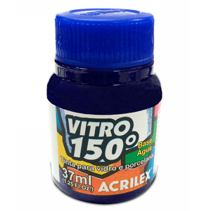 TINTA VITRO 150º BASE AGUA 37ML 559 AZUL