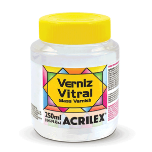 VERNIZ VITRAL  250ML  REF.08125 500 INCOLOR