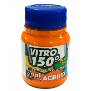 TINTA VITRO 150º BASE AGUA 37ML 517 LARANJA