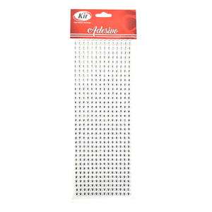 ADESIVO STRASS 6MM 10X26CM S6-1026 6 CRISTAL