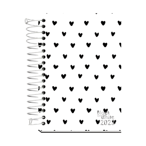 AGENDA ESP ANUAL C/D 168FLS BLACK ON WHITE R.BW02A