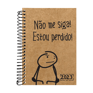 AGENDA ESPIRAL ANUAL C/D 140X200 168FL KRAFT