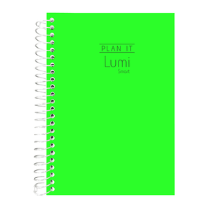 AGENDA KIT ESPIRAL C/D PLAN IT LUMI SMART VERDE NEON