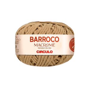 BARROCO MACRAME 24 FIOS 400GRS 404225 7625 CASTANHA