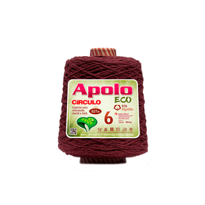 BARBANTE APOLO ECO 4/4 600G 286354 4445 TANGERINA