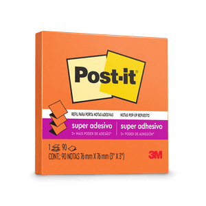 BLOCO POST-IT POP-UP R330 C/90FLS LARANJA HB004309652