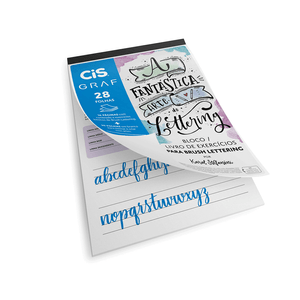 BLOCO LIVRO LETTERING A4 28FLS R.70.000