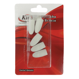 BORRACHA BLISTER TOP BRANCO C/5 RE-503