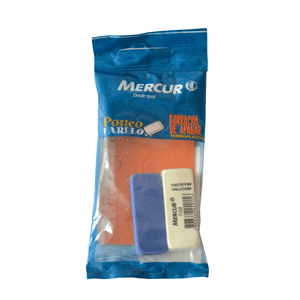 BORRACHA MERCUR FLASH AZUL+BRANCO R.914432