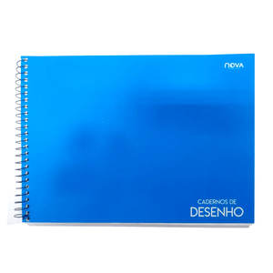 CADERNO CARTOGRAFIA C/D ESP. 96FLS AZUL