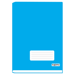 CADERNO BROCH. C/D 1/4  96FLS AZUL R.233