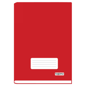 CADERNO BROCH. C/D 1/4  48FLS VERMELHO R.249