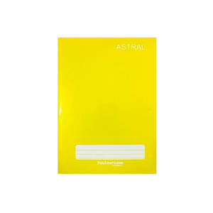 CADERNO CALIGRAFIA 96FLS C/D OFICIO AMARELO