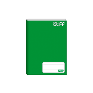 CADERNO BROCH. C/D UNIV. 48FLS STIFF VERDE