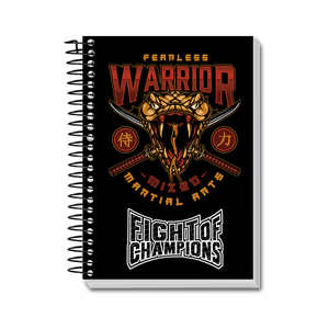CADERNO UNIV. C/D 1X1 M FIGHT OF CHAMPIONS 80FLS
