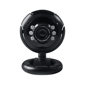 CAMERA WEBCAM USB C/MICROFONE PRETA R.WC045