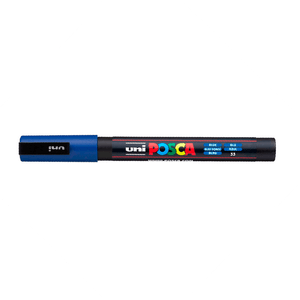 MARCADOR POSCA FINE LINE PC-3M R.45.7366 AZUL