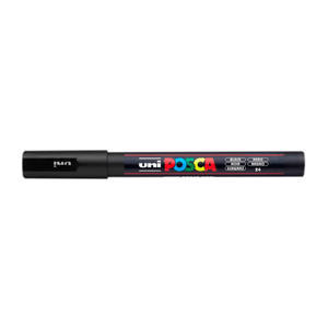 MARCADOR POSCA FINE LINE PC-3M R.45.7359 PRETO