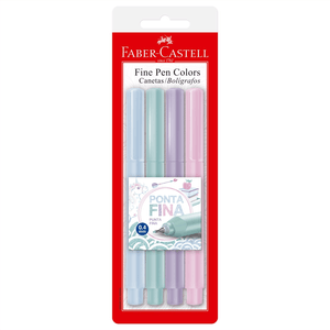 CANETA FINE PEN TONS PASTEL R.FPB/TPZF