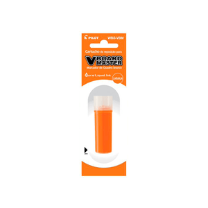 REFIL P/MARCADOR DE QUADRO BRANCO WBMA LARANJA