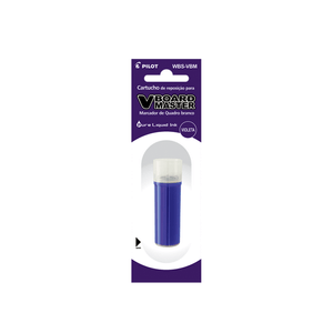 REFIL P/MARCADOR DE QUADRO BRANCO WBMA VIOLETA