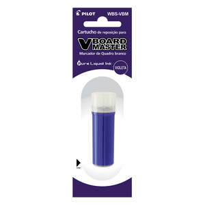 REFIL P/MARCADOR DE QUADRO BRANCO WBMA VIOLETA