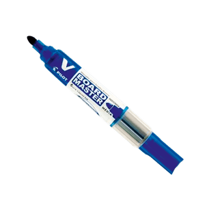 MARCADOR P/QUADRO BRANCO WBMA RECARREGAVEL AZUL