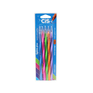 CANETA BLISTER SPIRO GLOW 0.7 C/5 R.52.0619