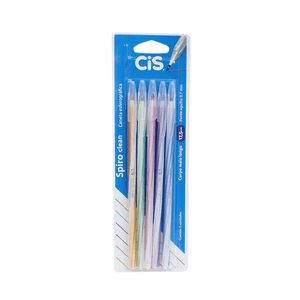 CANETA BLISTER SPIRO CLEAN 0.7 C/5 R.52.0617
