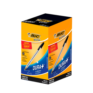 CANETA BIC CRISTAL DURA  PRETA R.835208