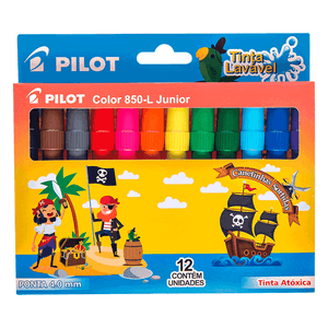 PINCEL PILOT COLOR 850 C/12 CORES JUNIOR