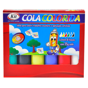 COLA COLORIDA 6 CORES