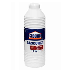 COLA CASCOREZ PORCELANA FRIA 1000GRS BRANCO