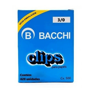CLIPS NIQUELADO 3/0 500GRS R.0608-0