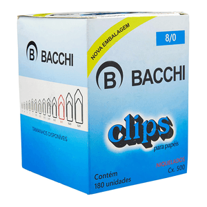 CLIPS NIQUELADO 8/0 500GRS R.0611-0