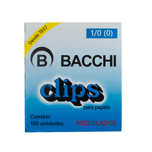 CLIPS NIQUELADO N.0 1/0 R.0406-2