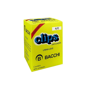 CLIPS GALVANIZADO 4/0 LINHA LEVE R.011084