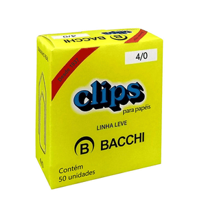 CLIPS GALVANIZADO 4/0 LINHA LEVE R.009081
