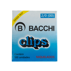 CLIPS NIQUELADO N.00 2/0 R.0407-9